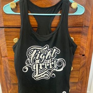 Grrrl Tank- Fight Like a Grrrl size Small